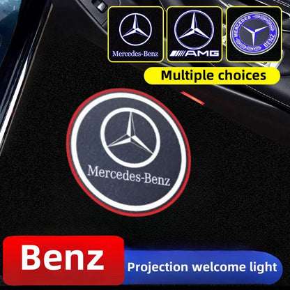 MERCEDES car led projector.