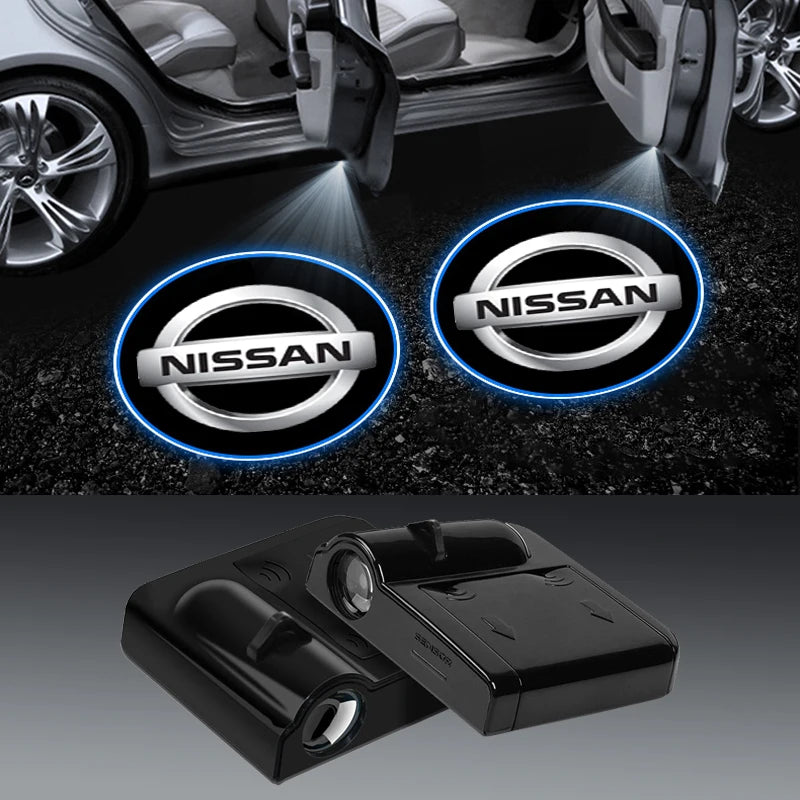 NISSAN car led projector.